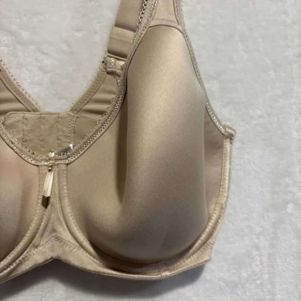 Wacoal Basic Beauty Spacer Underwire T-Shirt Bra 32DDD Nude Full Coverage 853192